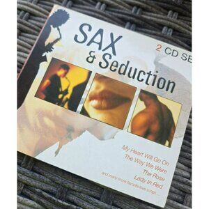 Sax & Seduction 2 CD Set By The Jazzters Featuring Love Songs & Instrumentals
